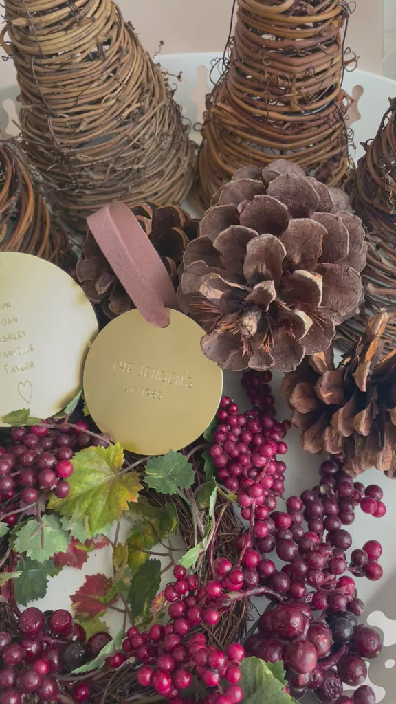 Custom Brass Ornament Video